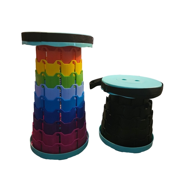 COPY - New design Telescopic retractable Plastic Stool - Picture 2 of 7